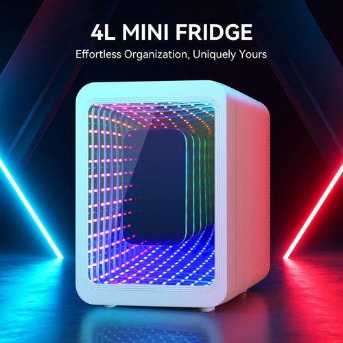 Portable mini fridge - portable, 4l