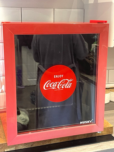Husky coca cola mini fridge - coca,