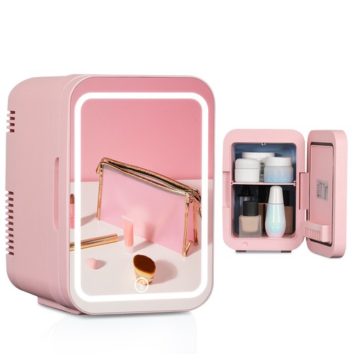 Pink led mirror - pink,