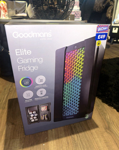 Goodmans elite gaming fridge - goodmans,