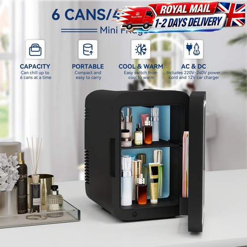 Mini fridge portable - 4l,
