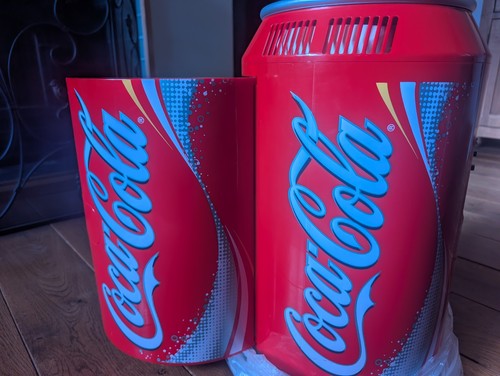 Coca cola can mini fridge - coca,