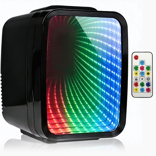 Mini fridge with - mirror, rgb